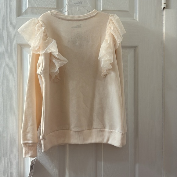 Disney Marie Cream Ruffled Sweatshirt - Picture 6 of 9